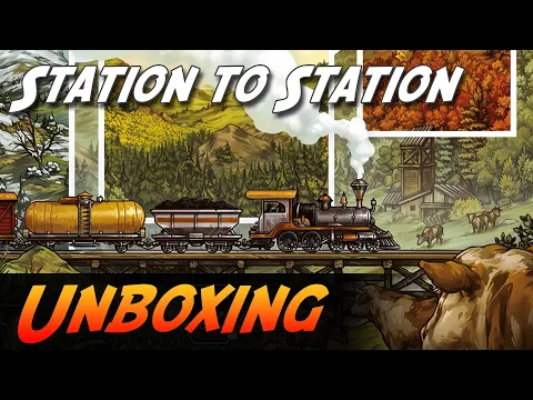 Station to Station - Brettspiel Unboxing