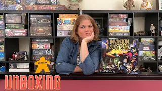 Invasion from Outer Space (The Martian Game) Board Game Unboxing
