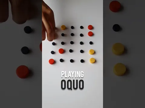 A round of playing OQUO! #kickstarter #games