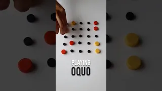 A round of playing OQUO! #kickstarter #games