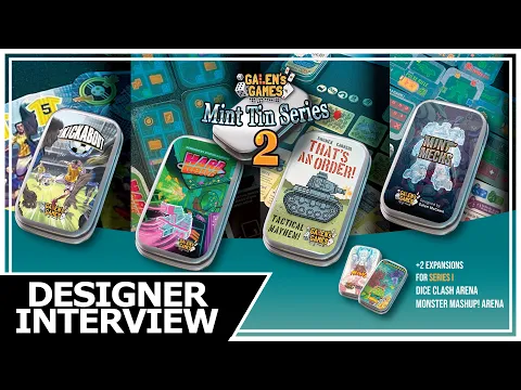 Designer Interview: Galen's Games Mint Tin Series 2