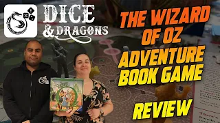 Dice and Dragons - The Wizard of Oz Adventure Book Game Review