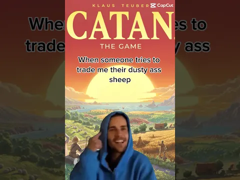 In Catan you better come correct #boardgame