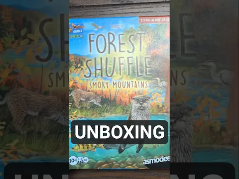 Do We Need Another Forest Shuffle? Smoky Mountains #boardgame #unboxing #forestshufflesmokymountains