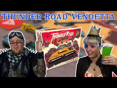 Riding shiny and chrome in Thunder Road Vendetta by Restoration Games