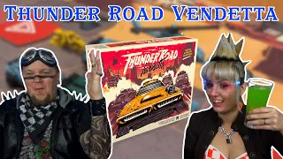 Riding shiny and chrome in Thunder Road Vendetta by Restoration Games