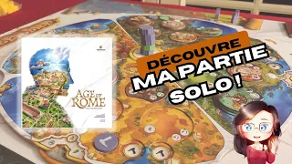 AGE OF ROME | Je joue à du placement d'ouvriers ! Partie solo