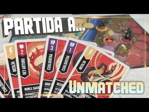 Partida a Unmatched Juego de Mesa | Gameplay, Tutorial y Cómo Jugar