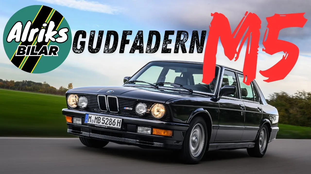 Första BMW M5 (E28) –  världens snabbaste familjebil!