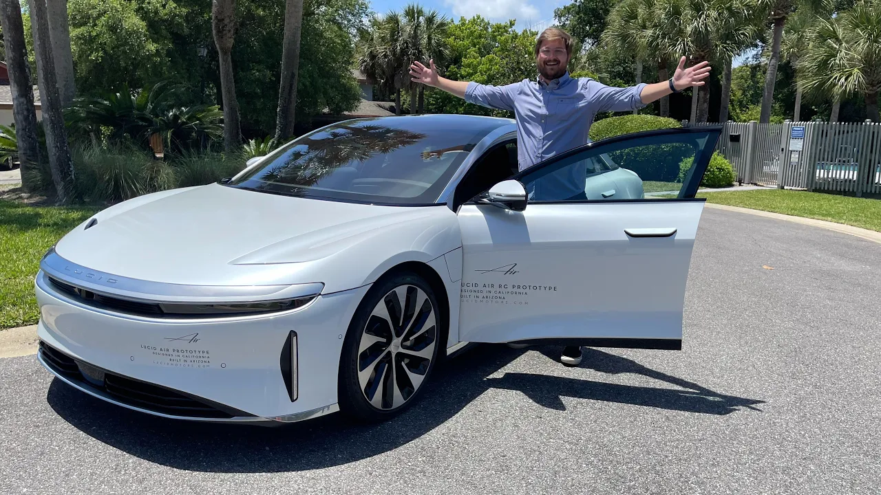 Lucid Air First Ride! Brutal Acceleration With Refined Quality