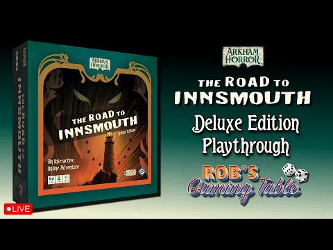 Arkham Horror: The Road to Innsmouth Deluxe Edition Playthrough