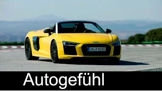 Audi R8 V10 Spyder Performance/Exterior/Interior - Autogefühl