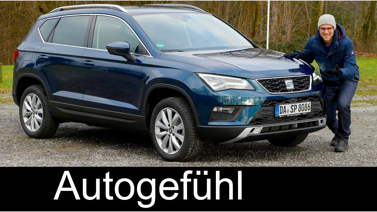 Seat Ateca FULL REVIEW test driven 1.0 TSI FWD Style 2017 Lava Blue - Autogefühl