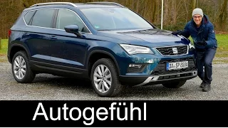 Seat Ateca FULL REVIEW test driven 1.0 TSI FWD Style 2017 Lava Blue - Autogefühl