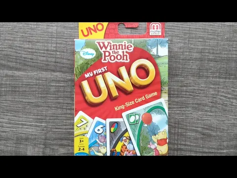 UNO Disney Winnie the Pooh Card Game