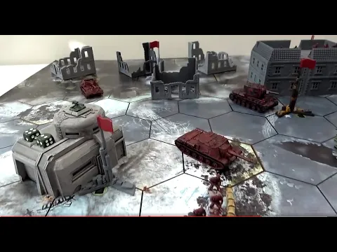 CoH Board Game Stalingrad Gameplay