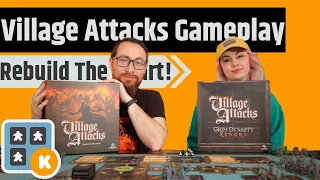 Village Attacks: Grim Dynasty Reborn Gameplay - The Heart Must Survive!