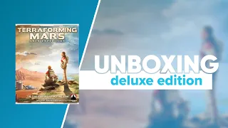 Terraforming Mars Ares Expedition Deluxe Unboxing & Reboxing | @FryxGames @StrongholdGames