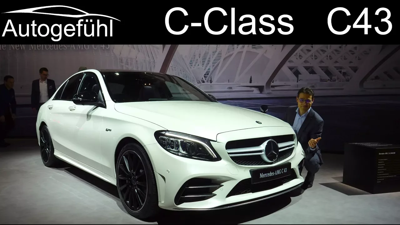 Mercedes C43 AMG C-Class Facelift REVIEW 2019 2018 - Autogefühl