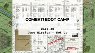 30 Demo mission Set-up