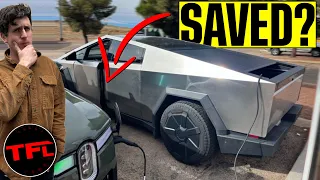 A Tesla Cybertruck Rescues a Rivian R1T: Here's How!