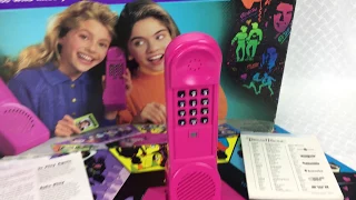 Milton Bradley Electronic Dream Phone demonstration