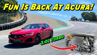 TLX Type S: Not A Track Car, But Still Fun On A Track