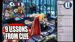 CLUE Boardgame / How To Learn To Be A REAL DETECTIVE In 9 Easy Lessons