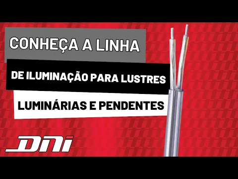 Cabo PP Branco para Luminárias Lustres, Pendentes 2 Vias 0,50mm²  5metros DNI
