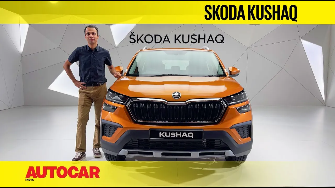 Skoda Kushaq walkaround - Skoda's mid-size SUV for India is here! | First Look | Autocar India