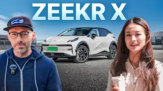 X Marks the Spot - Shanghai Coffee Run in the ZEEKR X with Baby!