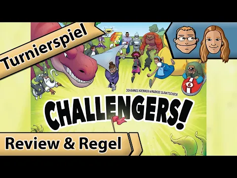 Challengers! – Brettspiel – Review und Regelerklärung