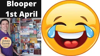 April's Fools Day #goof #mistakes #blooper #mistake #funny #boardgame #tabletop AmassGames #escape