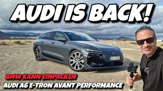 Audi A6 e-tron Avant Performance im ersten Fahrbericht. Keine Chance für BMW!