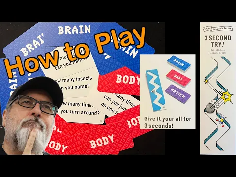 3 Second Try! | How to Play | itten Games | A Funbrick Series Board Game that is super fun for all