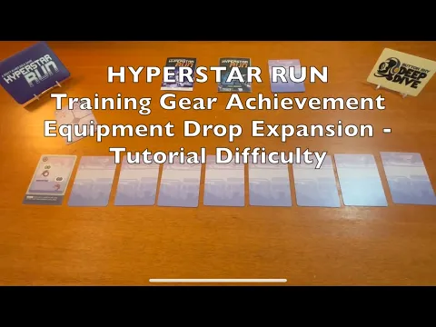 Hyperstar Run (Button Shy Games) - Training Gear Achievement (Equipment Drop / Tutorial)