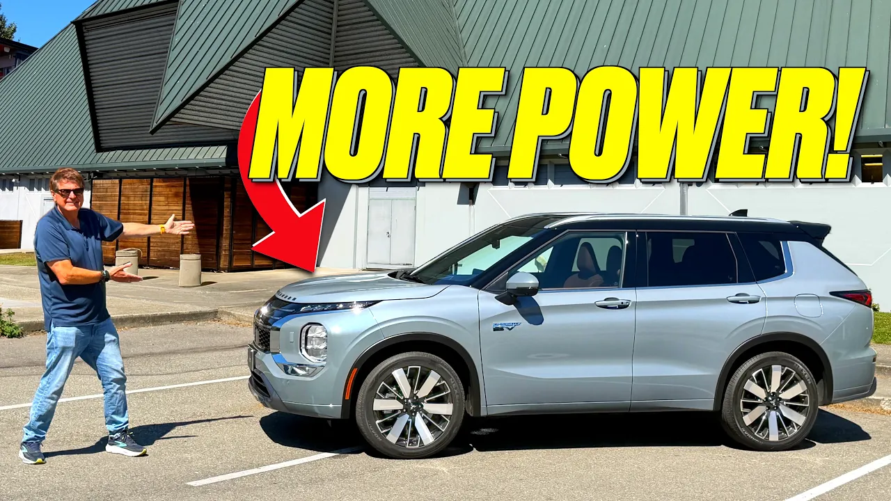 More Power, More Range - The 2026 Mitsubishi Outlander PHEV Is Going After Toyota!