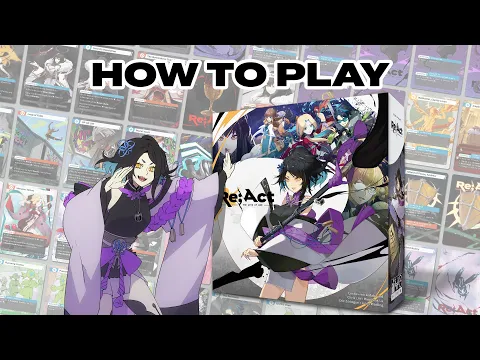 How To Play & Walkthrough of Re;ACT, the Best Anime Board Game