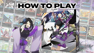 How To Play & Walkthrough of Re;ACT, the Best Anime Board Game