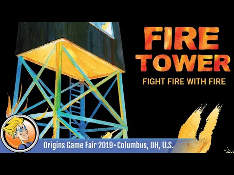 Fire Tower - game overview at Origins Game Fair 2019