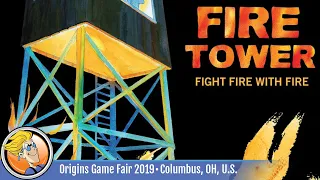 Fire Tower - game overview at Origins Game Fair 2019
