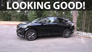 Nissan Ariya 63 kWh FWD 99.9 % production model first impressions