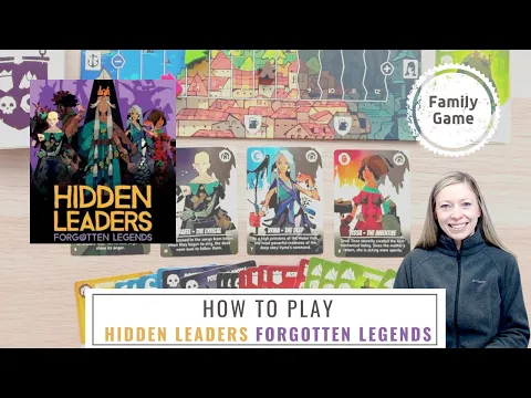 Hidden Leaders Forgotten Legends | How to Play | Table Top Board Game | Family Board Game
