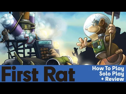 First Rat - How to Play, Solo Playthrough & Review