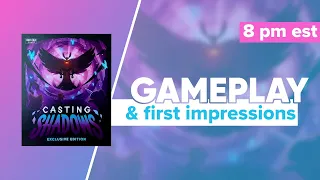 Casting Shadows Gameplay & First Impressions | @UnstableGamesHQ