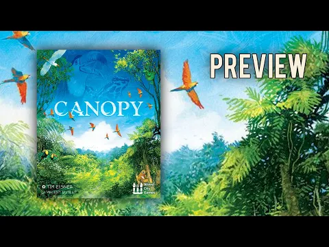 Baumkronen / Canopy (Kosmos / Weird City Games) / Preview / Brettspiel