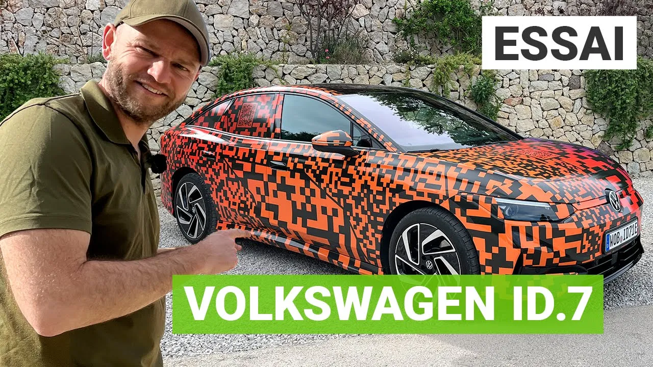 Essai Volkswagen ID7 : 1er contact avec la grande berline allemande électrique !