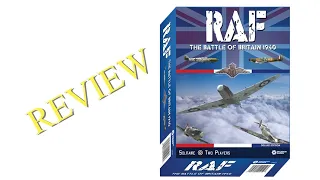 RAF THE BATTLE OF BRITAIN 1940 - BOARD GAME REVIEW