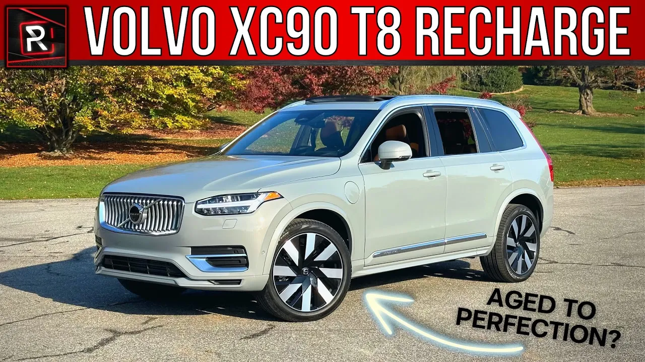 The 2024 Volvo XC90 T8 Recharge Is A Tempting 3-Row Plug-In Hybrid Luxury SUV
