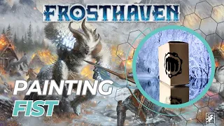 Painting Fist miniature from Frosthaven #frosthaven @cephalofairgames